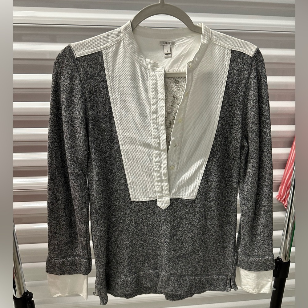J.Crew sweater blouse